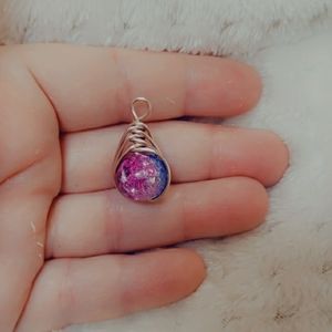 Handmade Wirewrapped Pendant 6